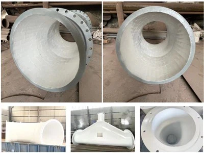 Tuyau résistant aux patchs en céramique